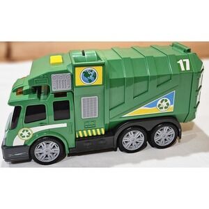 Fast‎ Lane Garbage Truck Lights Sounds Toys R Us Green Trash Truck FOR PARTS